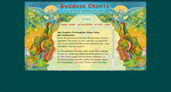 Desktop Screenshot of goddesschants.com